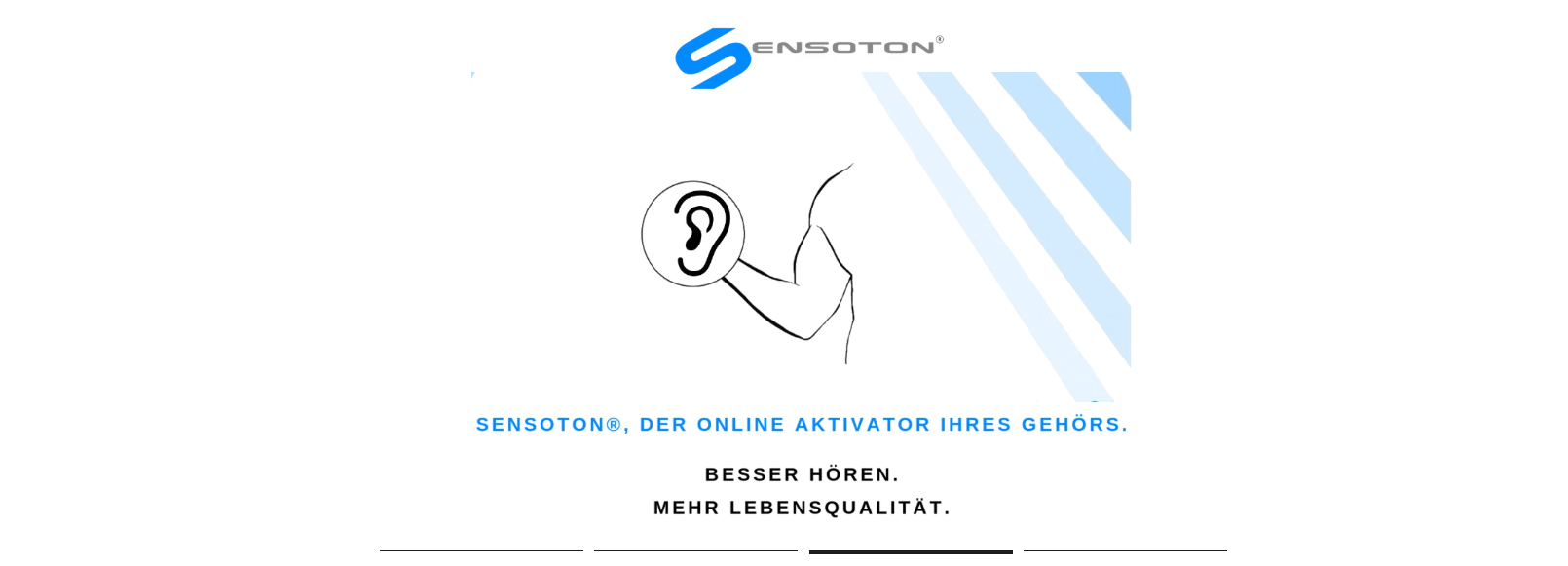 Tinnitus Behandlung von Sensoton®